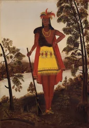 Portrait of the Oneida Chieftain Shikellamy